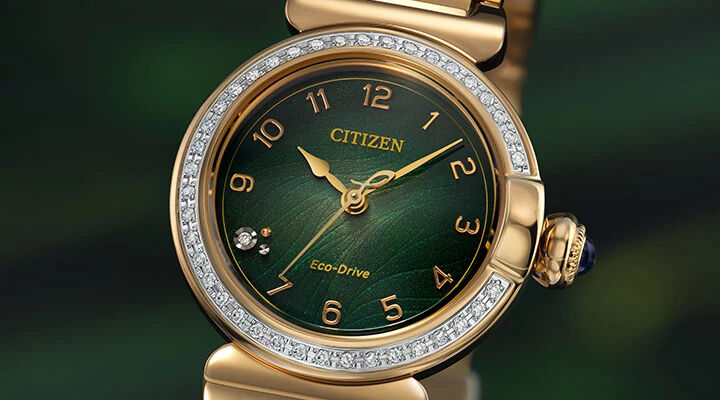 Women's Diamond watches, featuring Citizen L Mae watch model EM1123-62X